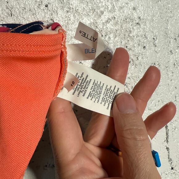 Bleu by Rod Beattie Women's Animal Sarong-Waist Swim Bottom multi 10 MSRP $59 - Picture 9 of 10